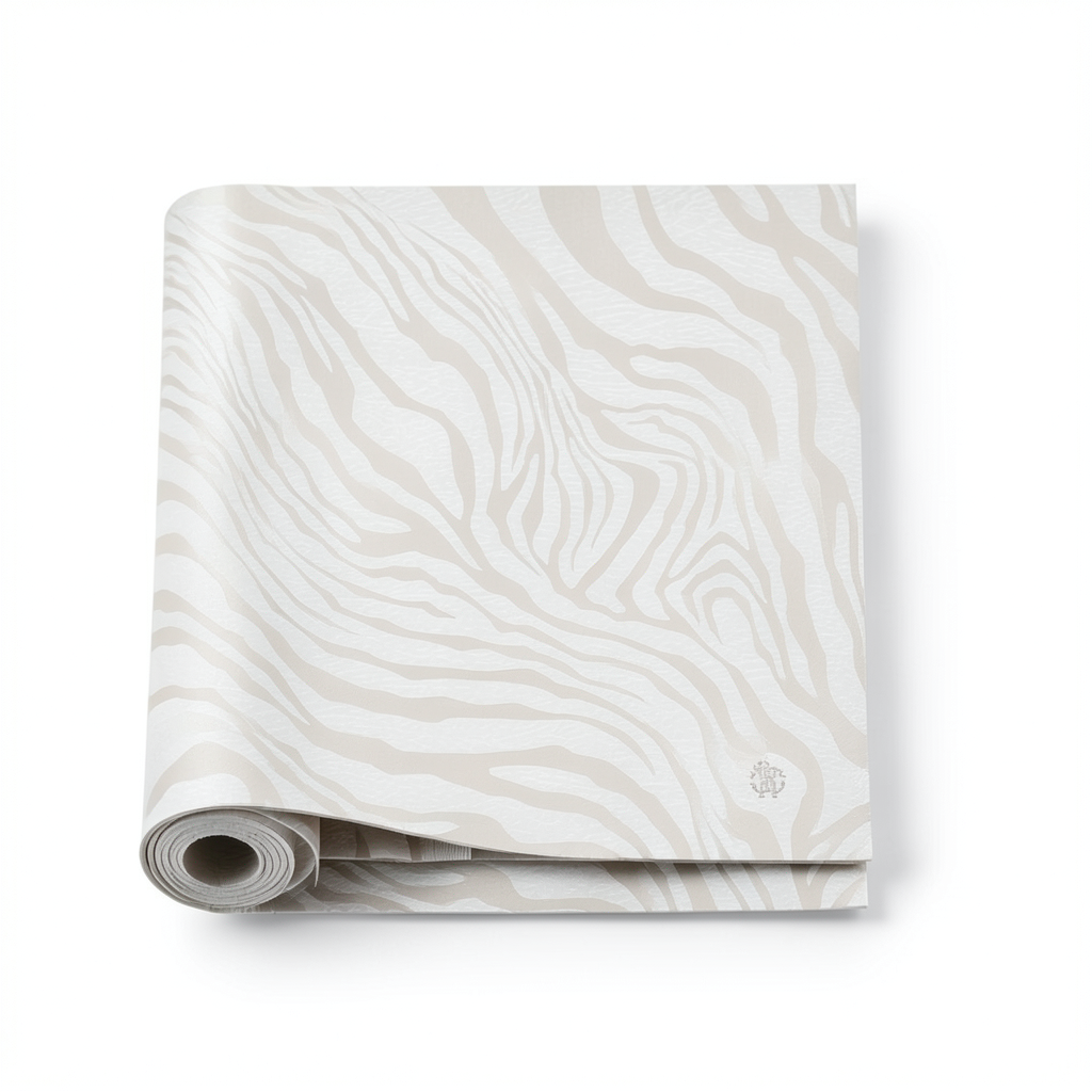 Italian Wallpaper Patterned Design Beige Color, Size 10mx0.70m, Model rc17066