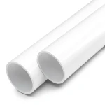 UPVC Pipes Nominal Pressure 8 Bar Outside Diameter 200 mm Thickness 6.2 mm White