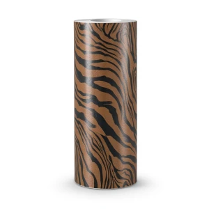 ورق جدران ايطالي بني مع اسود تصميم نقشات، مقاس 10 م×0.70 م، موديل rc17068