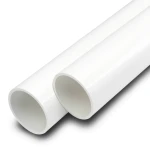 مواسير UPVC الوطني جدول 40 مقاس 8 إنش سمك 8.18 مم لون أبيض