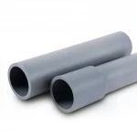 مواسير UPVC الوطني  ضغط 6 بار  قطر خارجي 63 مم سمك 1.90 مم لون رمادي