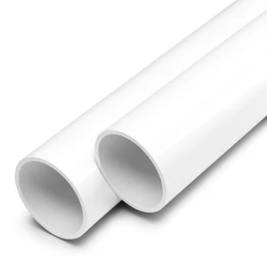 مواسير UPVC ضغط اسمي 8 بار قطر خارجي 200 مم سمك 6.2 مم لون أبيض