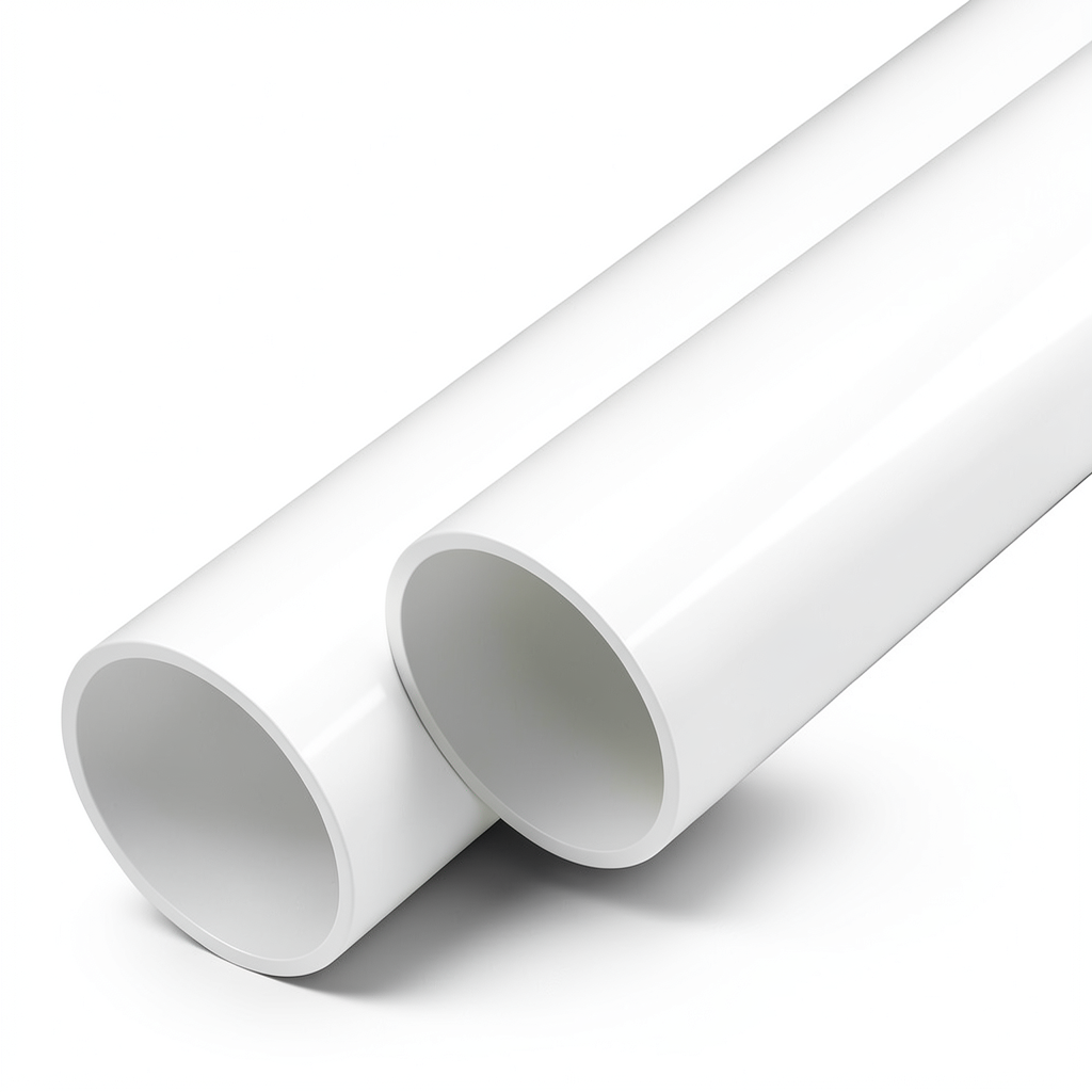 مواسير UPVC ضغط 8 بار قطر خارجي 280 مم سمك 8.6 مم لون أبيض