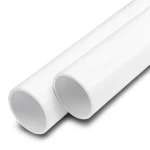 مواسير UPVC ضغط اسمي 8 بار قطر خارجي 63 مم سمك 2.5 مم لون أبيض