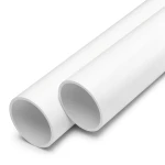 مواسير UPVC ضغط 8 بار قطر خارجي 250 مم سمك 7.7 مم لون أبيض