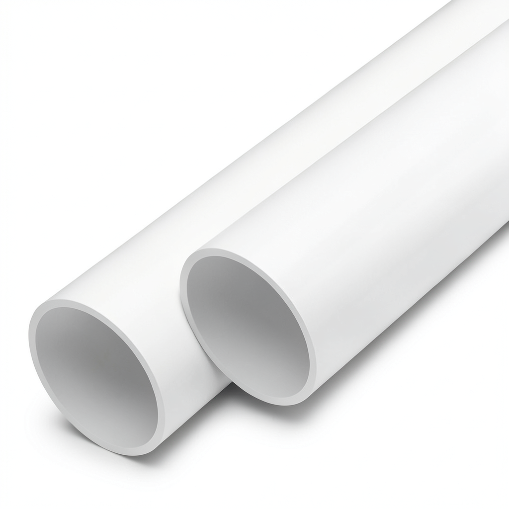 UPVC Pipes Nominal Pressure 8 Bar Outside Diameter 250 mm Thickness 7.7 mm White