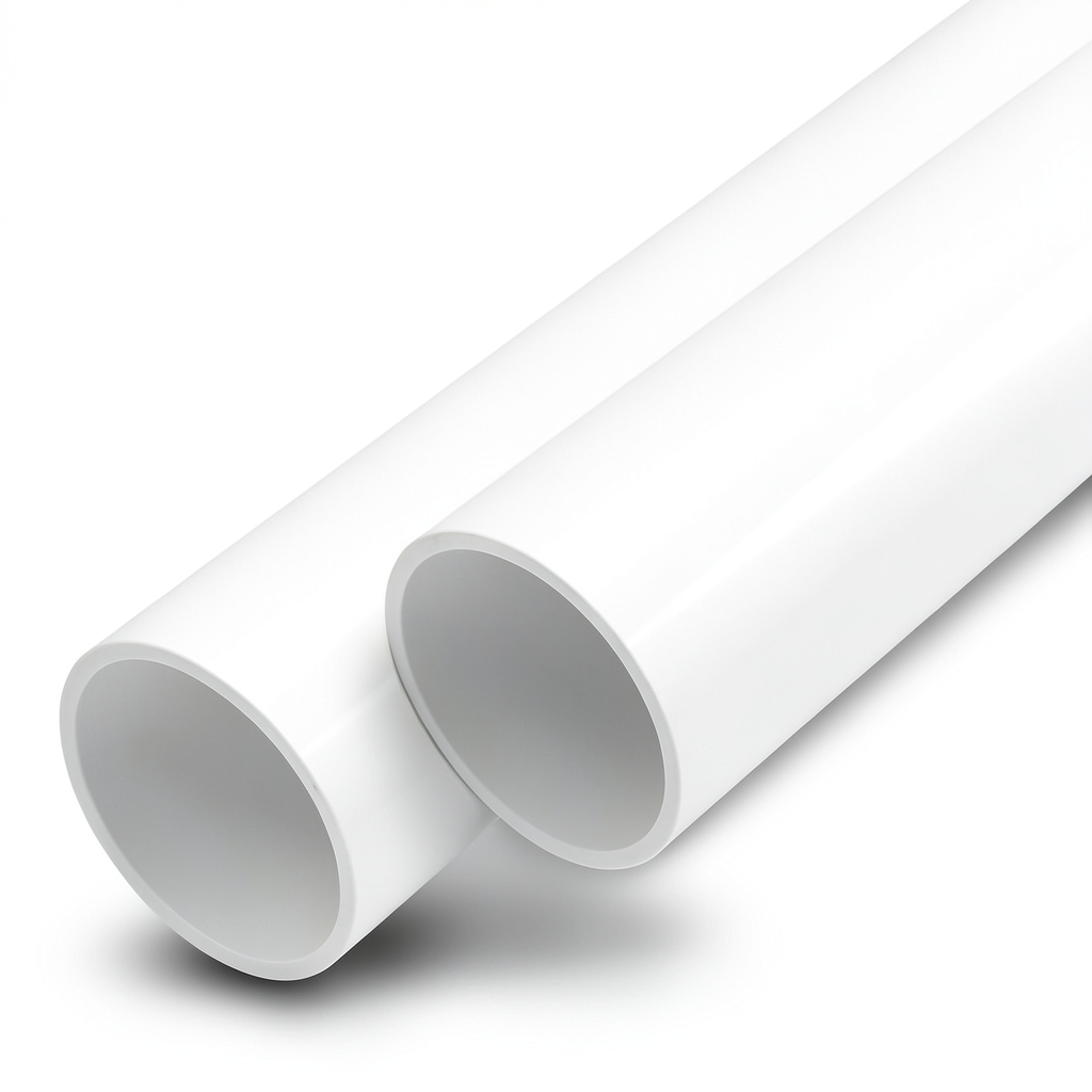 مواسير UPVC ضغط اسمي 8 بار قطر خارجي 355 مم سمك 10.9 مم لون أبيض