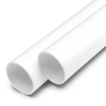 مواسير UPVC ضغط اسمي 10 بار قطر خارجي 110 مم سمك 4.2 مم لون أبيض