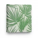 Italian wall decoration, green color, length 10 m, width 0.53 m, model 63001
