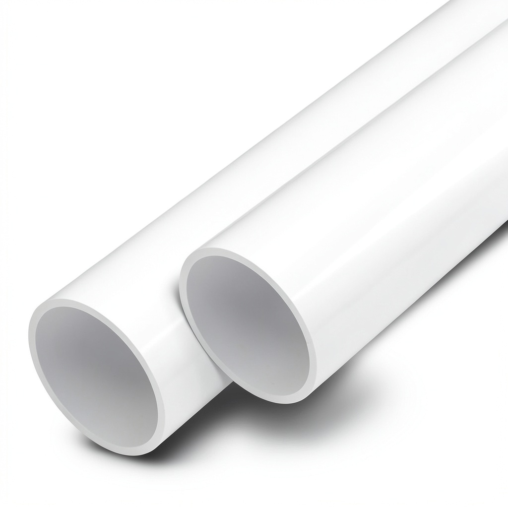 مواسير UPVC ضغط اسمي 8 بار قطر خارجي 400 مم سمك 12.3 مم لون أبيض