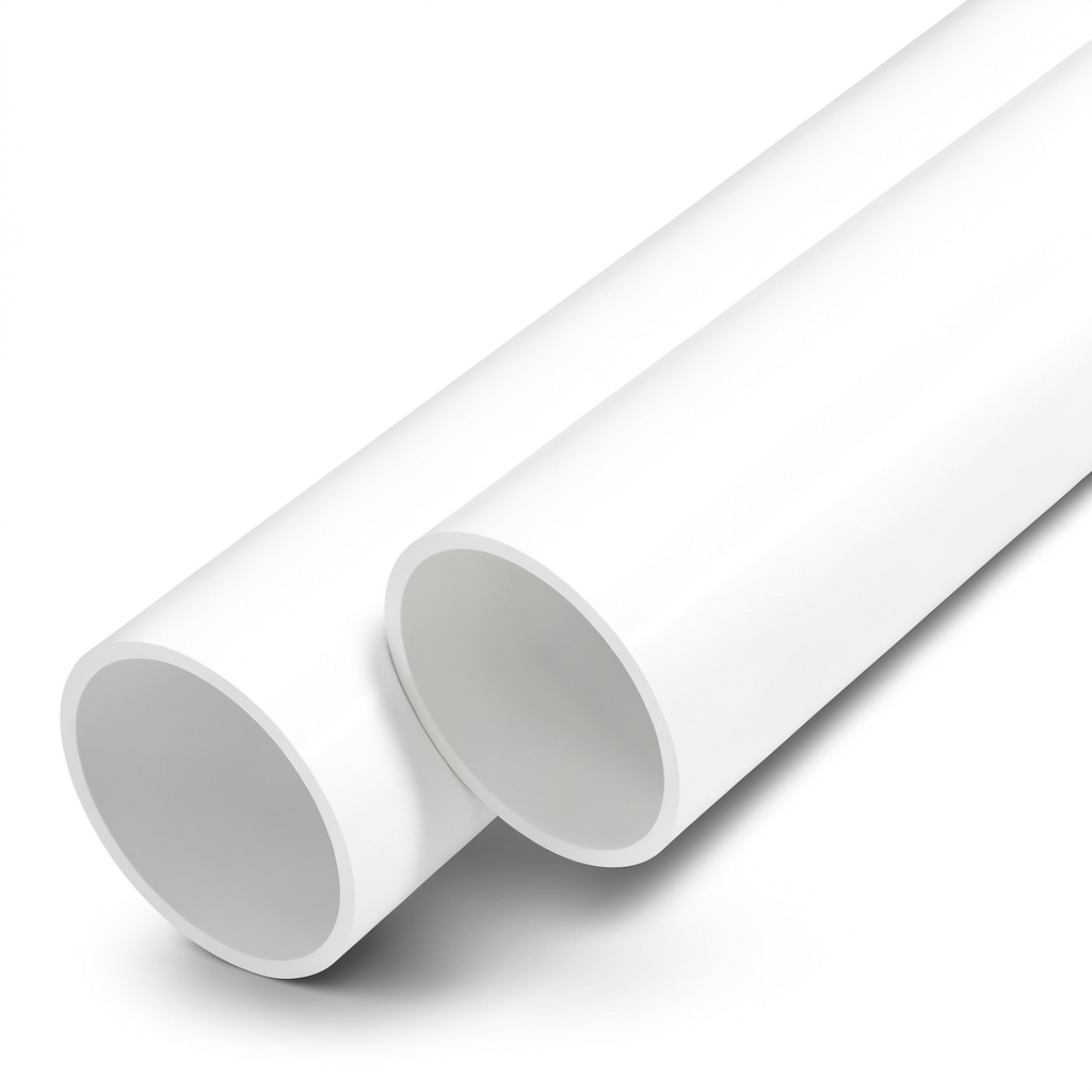 مواسير UPVC ضغط اسمي 8 بار قطر خارجي 355 مم سمك 10.9 مم لون أبيض