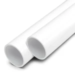 UPVC Pipes Nominal Pressure 10 Bar Outside Diameter 140 mm Thickness 5.4 mm White