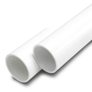 مواسير UPVC ضغط اسمي 8 بار قطر خارجي 400 مم سمك 12.3 مم لون أبيض