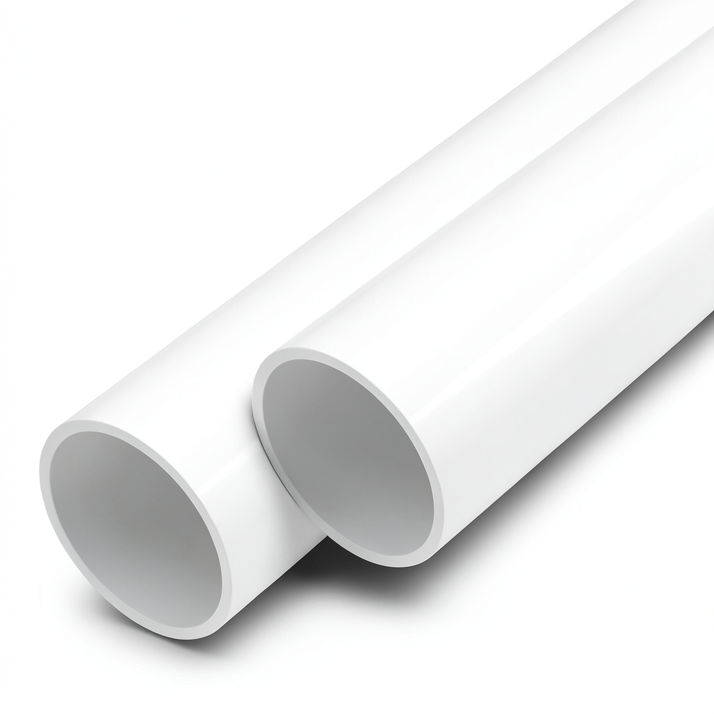 مواسير UPVC الوطني ضغط 10 بار قطر خارجي 32 مم سمك 1.6 مم لون أبيض