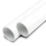 مواسير UPVC ضغط اسمي 10 بار قطر خارجي 180 مم سمك 6.9 مم لون أبيض