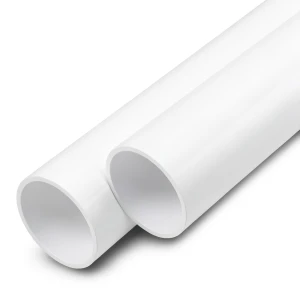 مواسير UPVC ضغط اسمي 10 بار قطر خارجي 180 مم سمك 6.9 مم لون أبيض