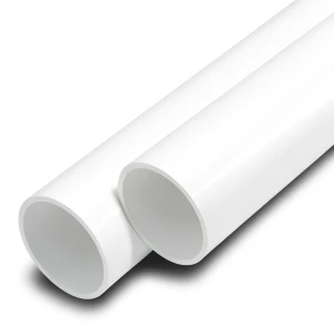 UPVC Pipes Nominal Pressure 8 Bar Outside Diameter 200 mm Thickness 6.2 mm White