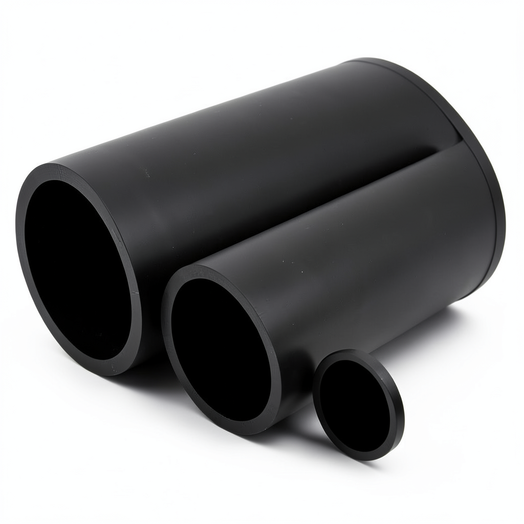 NPF HDPE Pipes Non Pressure 4 Bar, 75 mm OD, 1.8 mm Thickness, Black