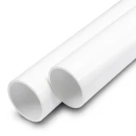 مواسير UPVC الوطني جدول 40 مقاس 8 إنش سمك 8.18 مم لون أبيض