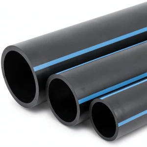 NPF HDPE Pipes Nominal Pressure 4 Bar Outside Diameter 90 mm Thickness 1.8 mm Black