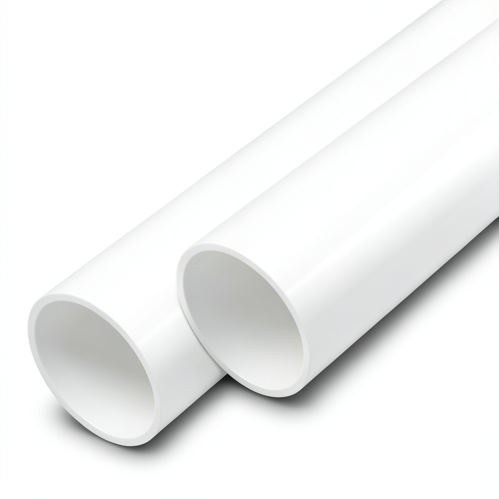 UPVC Pipes Nominal Pressure 8 Bar Outside Diameter 225 mm Thickness 6.9 mm White