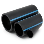 أنابيب HDPE الوطني ضغط 4 بار قطر خارجي 110 مم سمك 2.2 مم لون أسود