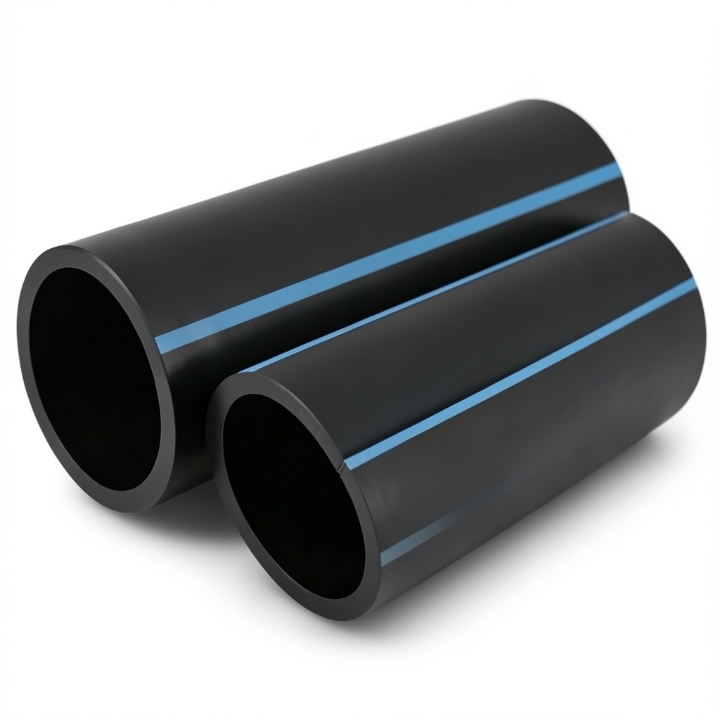 أنابيب HDPE الوطني ضغط 4 بار قطر خارجي 280 مم سمك 5.5 مم لون أسود
