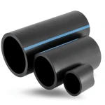 أنابيب HDPE الوطني ضغط 4 بار قطر خارجي 355 مم سمك 7 مم لون أسود