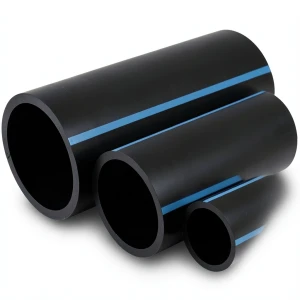 NPF HDPE Pipes Nominal Pressure 4 Bar Outside Diameter 315 mm Thickness 6.2 mm Black