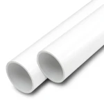 مواسير UPVC ضغط اسمي 10 بار قطر خارجي 125 مم سمك 4.8 مم أبيض