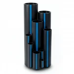 Sappco HDPE Pipe   PE 100  Size (OD) 200 mm Thickness 7.7 mm Black Color