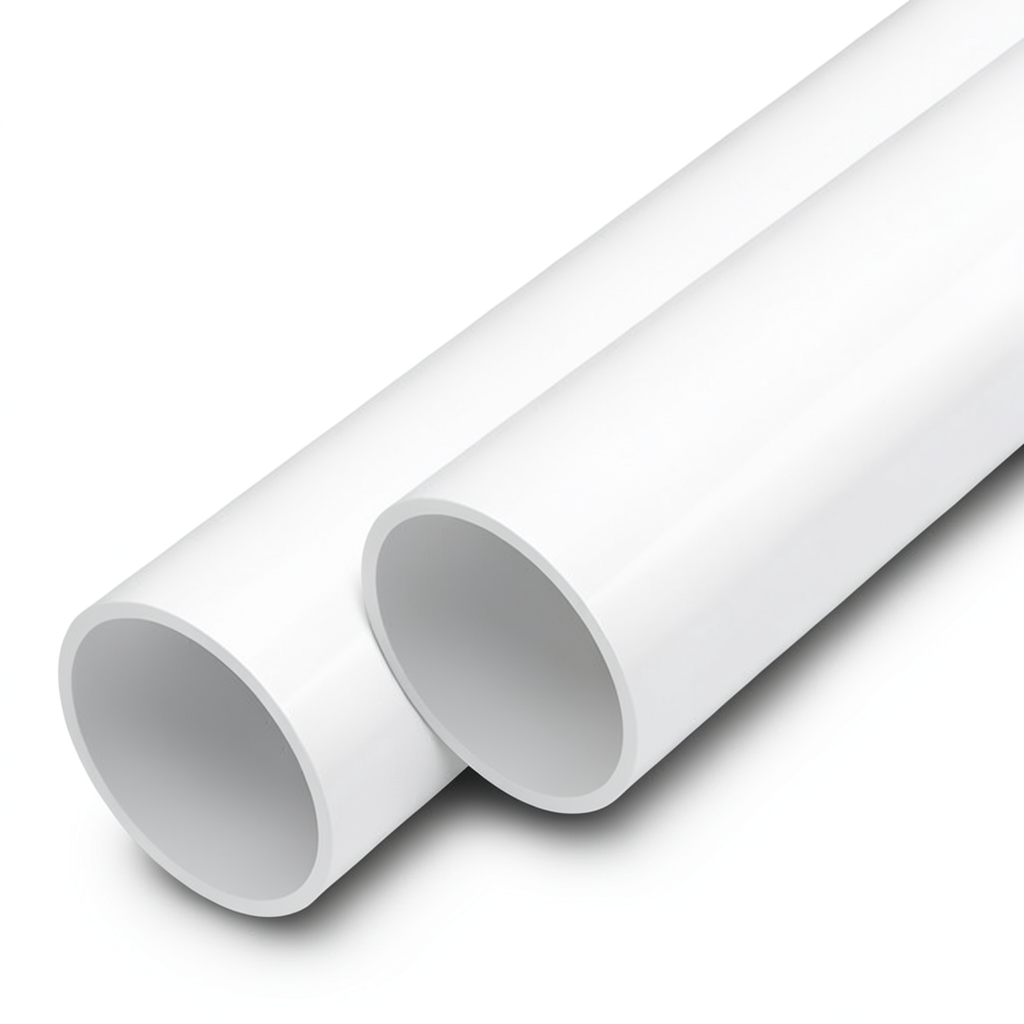 UPVC Pipes Nominal Pressure 8 Bar Outside Diameter 400 mm Thickness 12.3 mm White