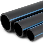 أنابيب HDPE الوطني لشبكات المياه الغير مضغوطة ضغط 4 بار قطر خارجي 400 مم سمك 7.9 مم لون أسود