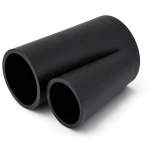 أنابيب HDPE الوطني لشبكات المياه الغير مضغوطة ضغط 4 بار قطر خارجي 450 مم سمك 8.9 مم لون اسود