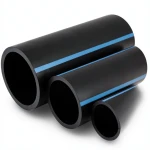 أنابيب HDPE الوطني ضغط 4 بار قطر خارجي 500 مم سمك 9.8 مم أسود
