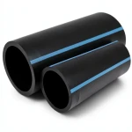 أنابيب HDPE الوطني ضغط 4 بار قطر خارجي 560 مم سمك 11 مم لون أسود
