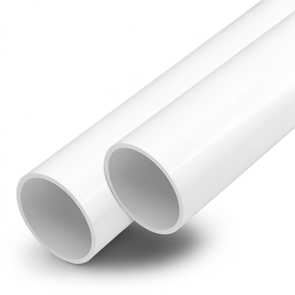UPVC Pipes Nominal Pressure 10 Bar Outside Diameter 32 mm Thickness 1.6 mm White