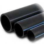 أنابيب HDPE الوطني لشبكات المياه الغير مضغوطة ضغط 4 بار قطر خارجي 90 مم سمك 1.8 مم لون أسود
