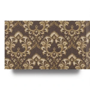 Classic Wall Covering Dark Brown 10m x 1.06m, Model 81933