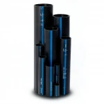 Sappco HDPE Pipe   PE 100  Size (OD) 110 mm Thickness 6.6 mm Black Color