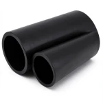 أنابيب HDPE الوطني لشبكات المياه الغير مضغوطة ضغط 4 بار قطر خارجي 180 مم سمك 3.6 مم لون أسود