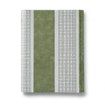 Italian Wallpaper Striped Design 10mx0.70m Green Color, Model rc17043