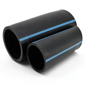 أنابيب HDPE الوطني لشبكات المياه الغير مضغوطة ضغط 4 بار قطر خارجي 450 مم سمك 8.9 مم لون اسود
