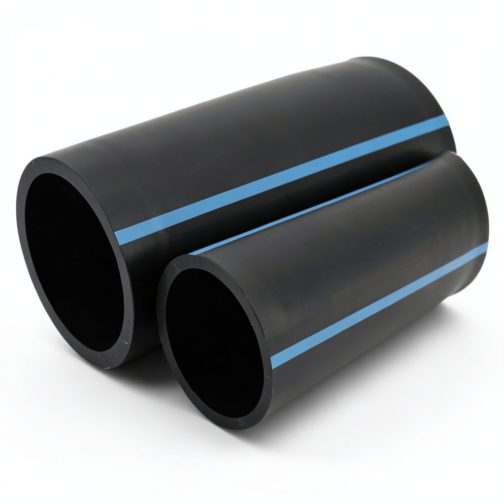 NPF HDPE Pipes Nominal Pressure 4 Bar Outside Diameter 450 mm Thickness 8.9 mm Black