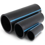 أنابيب HDPE الوطني ضغط 4 بار قطر خارجي 560 مم سمك 11 مم لون أسود