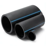 مواسير HDPE الوطني ضغط 6 بار قطر 40 مم سمك 1.8 مم لون أسود