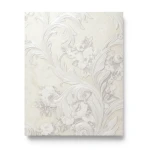 Italian Wallpaper Floral Design Pale Beige, Size 10mx0.70m, Model rc17046