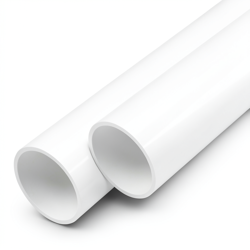 مواسير UPVC ضغط 10 بار قطر خارجي 40 مم سمك 1.9 مم لون أبيض