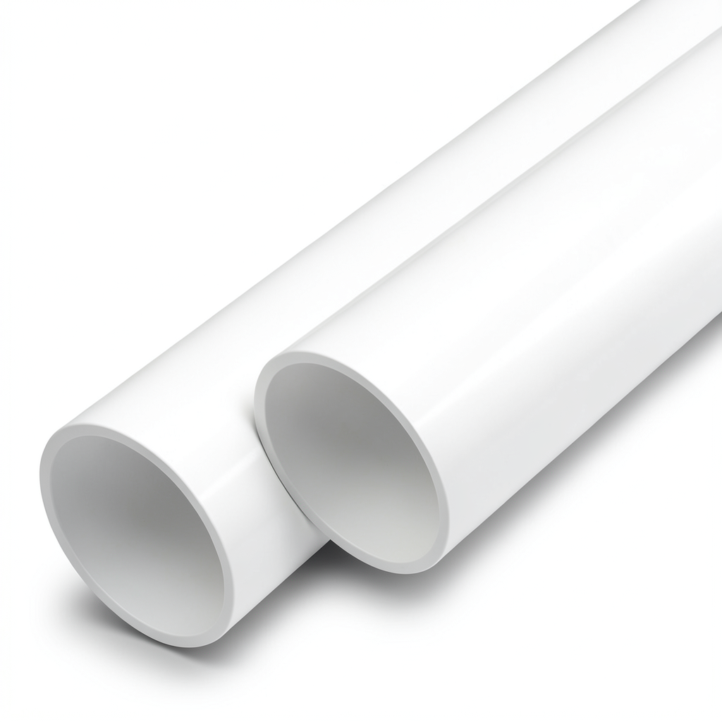مواسير UPVC ضغط اسمي 10 بار قطر خارجي 280 مم سمك 10.7 مم لون أبيض