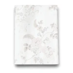 Italian Wallpaper Off White Floral Design, Size 10m x 0.70m, Model rc17019